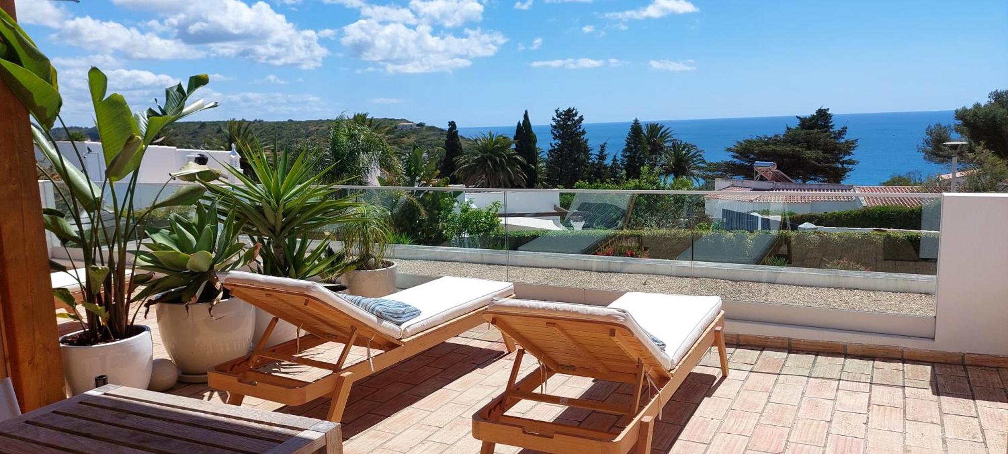 Romantik Villa Salema Eksteriør billede